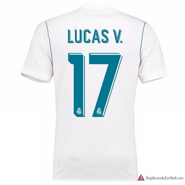 Camiseta Real Madrid Primera equipación Lucas v 2017-2018